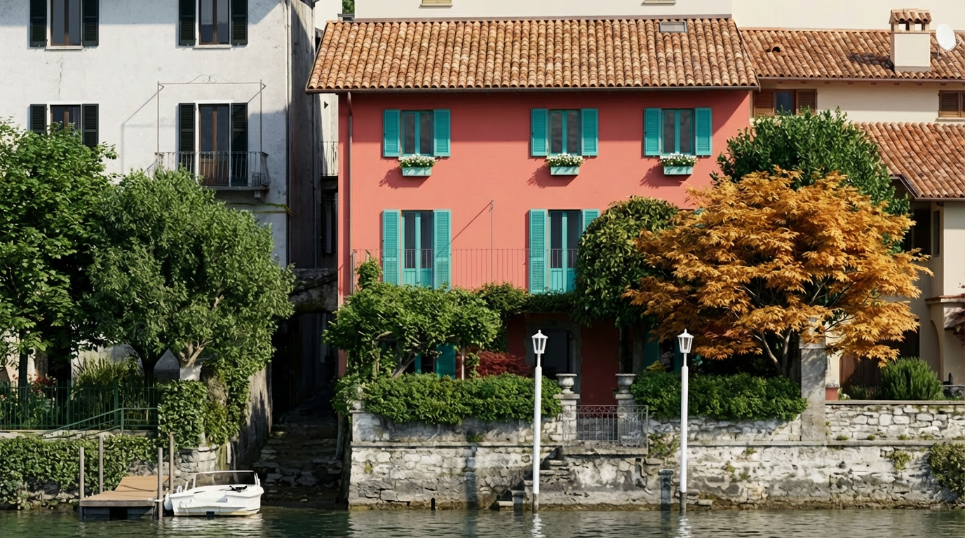 Piccola villa sul lago